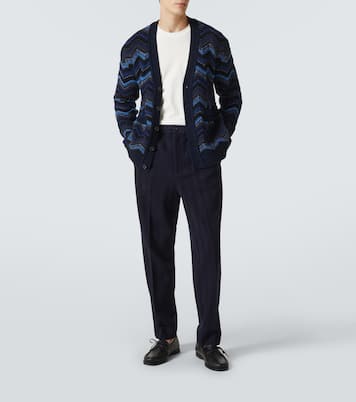 Cardigan aus einem Wollgemisch | Missoni