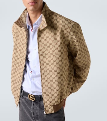 GG Canvas bomber jacket | Gucci