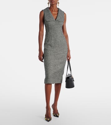 Midikleid aus einem Wollgemisch | Dolce&Gabbana