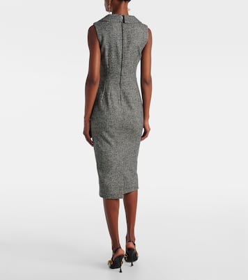 Midikleid aus einem Wollgemisch | Dolce&Gabbana