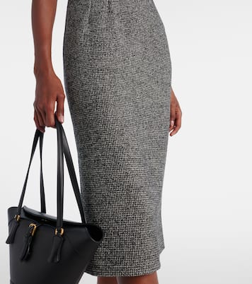 Midikleid aus einem Wollgemisch | Dolce&Gabbana