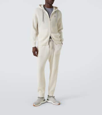 Cashmere-blend sweatpants | Brunello Cucinelli