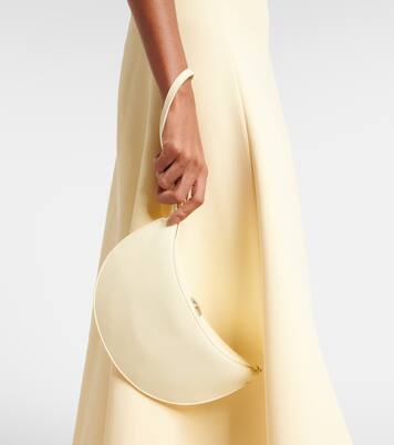 Ovalo Small leather shoulder bag | Jacquemus