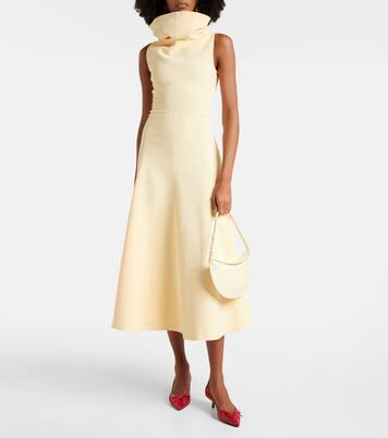 Ovalo Small leather shoulder bag | Jacquemus