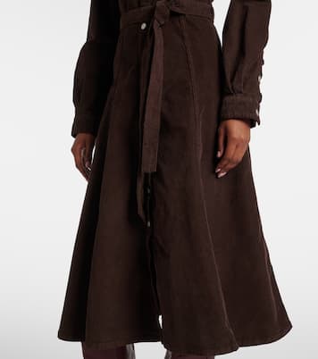 Hemdblusenkleid Marseille aus Cord | AG Jeans