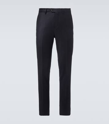 Pantalones rectos Carlo de lana y cachemir | Loro Piana