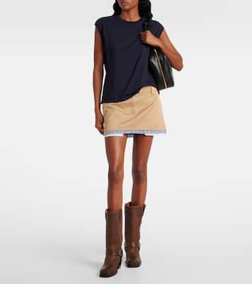 Roxy distressed leather biker boots | Paris Texas