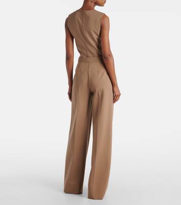 Pantalon ample Biada à taille haute | Max Mara