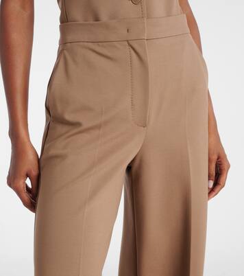 Pantalon ample Biada à taille haute | Max Mara