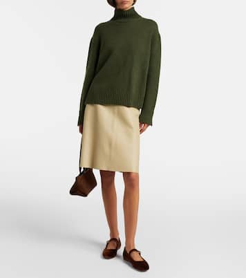 天鹅绒玛丽珍平底鞋 | Le Monde Béryl