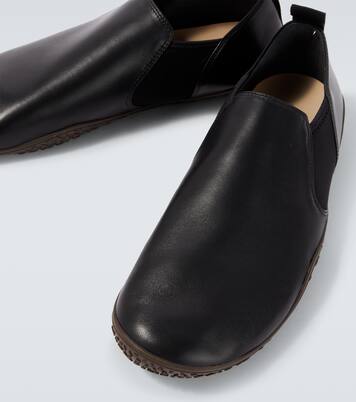 Vibram leather slip-on shoes | Lemaire