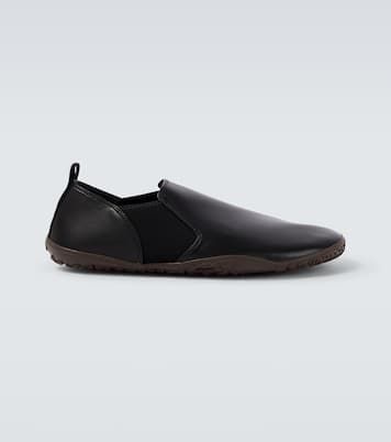 Vibram leather slip-on shoes | Lemaire
