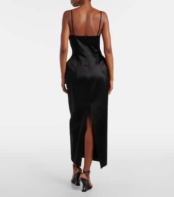 Robe midi en soie | Magda Butrym