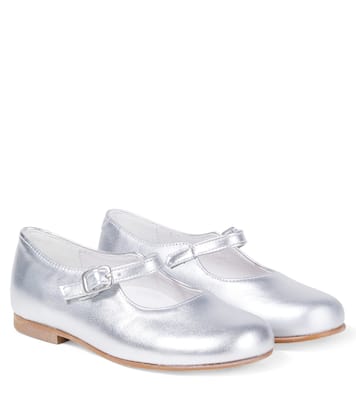 Leather Mary Jane flats | La Coqueta