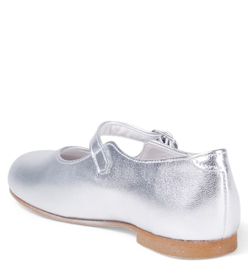 Leather Mary Jane flats | La Coqueta