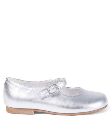 Leather Mary Jane flats | La Coqueta