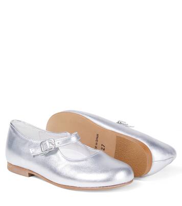 Leather Mary Jane flats | La Coqueta