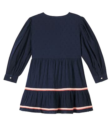 Clip embroidered cotton dress | Scotch & Soda Kids