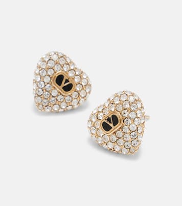 Ohrringe Cœur Royal mit Swarovski®-Kristallen | Valentino