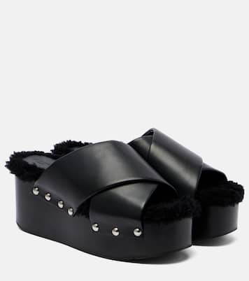 Verzierte Sandalen aus Leder | Le Monde Béryl