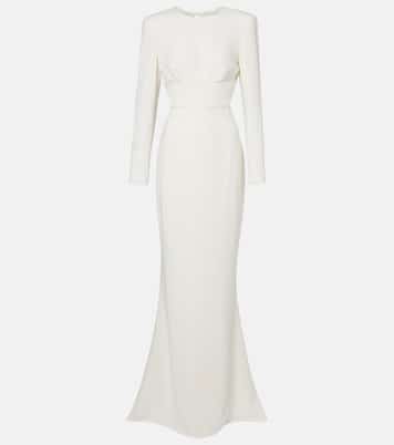 Bridal crêpe gown | Stella McCartney