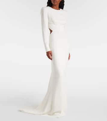 Bridal crêpe gown | Stella McCartney