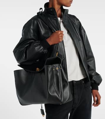 Rodeo Large leather tote bag | Balenciaga