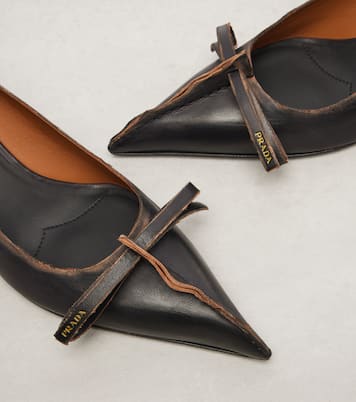 Pumps aus Leder | Prada