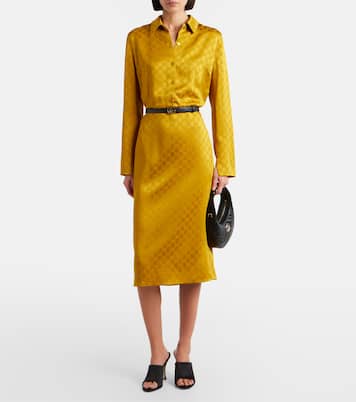 GG jacquard shirt dress | Gucci