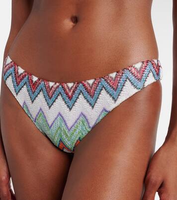 Zigzag lamé bikini | Missoni
