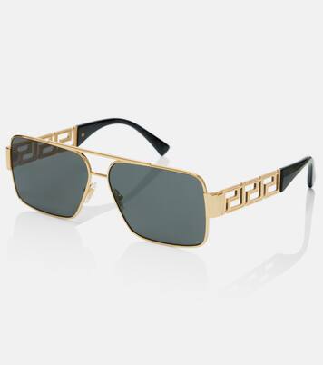 Eckige Sonnenbrille Greca | Versace
