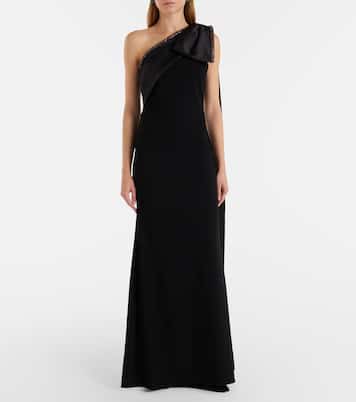 Verzierte Robe aus Crêpe | Roland Mouret