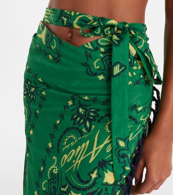 Pareo Bandana de muselina de algodón | The Attico