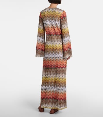 Wave lamé beach dress | Missoni