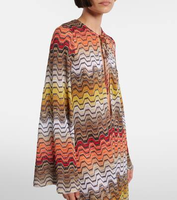 Wave lamé beach dress | Missoni