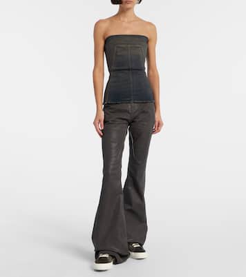 X Converse DRKSHDW One Star Pro Ox calf hair sneakers | Rick Owens