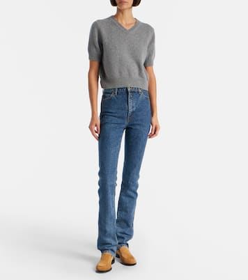 Jean slim Daria à taille mi-haute | Khaite