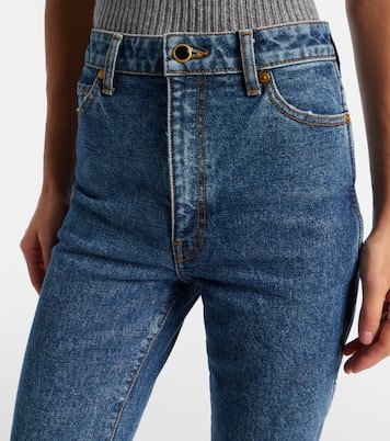 Jean slim Daria à taille mi-haute | Khaite