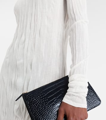 Vestido largo plisado | Toteme