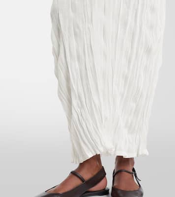 Vestido largo plisado | Toteme