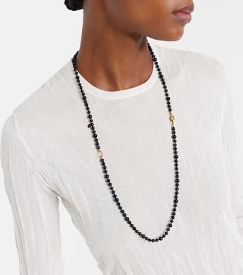 Vestido largo plisado | Toteme