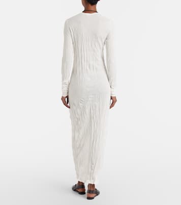 Vestido largo plisado | Toteme