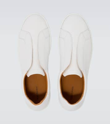 Casaro Slip leather slip-on sneakers | Magnanni