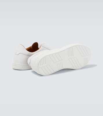 Casaro Slip leather slip-on sneakers | Magnanni