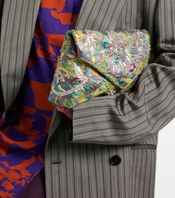 Clutch Envelope Small aus Jacquard | Dries Van Noten