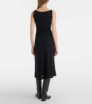 Abito midi N°468 Gabrielle in misto lana | Extreme Cashmere