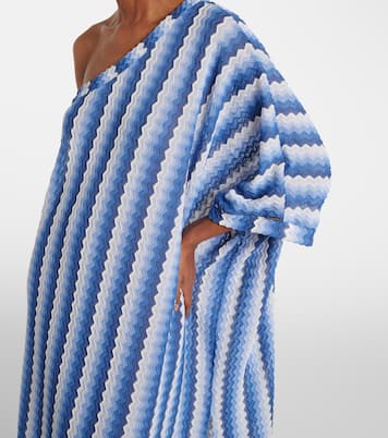 Savannah one-shoulder beach cover-up | Melissa Odabash