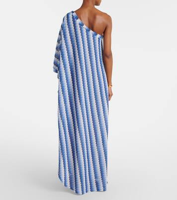 Savannah one-shoulder beach cover-up | Melissa Odabash