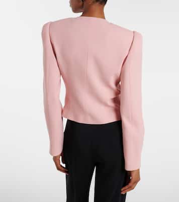 Jacke aus Schurwoll-Crêpe | Valentino