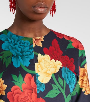 Robe longue Angelica à fleurs | La DoubleJ